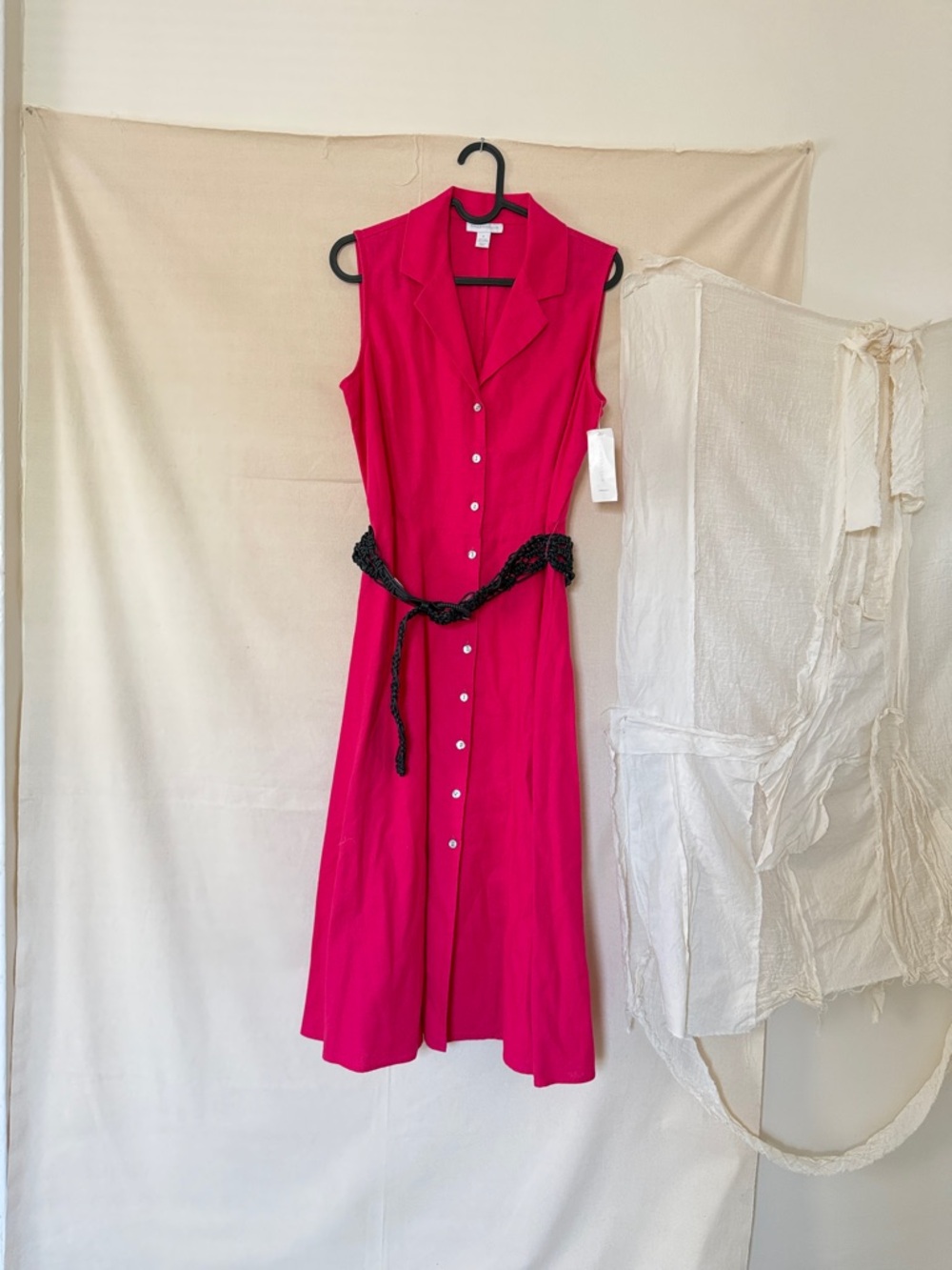 Linen cotton dress